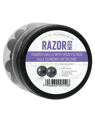 Razor gun HDS T4E sfere in gomma cal....