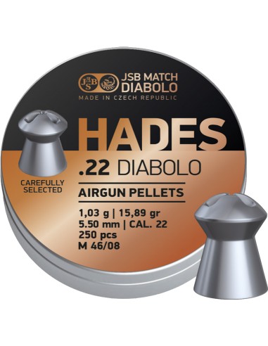 Pallini cal. 5,5 JSB Hades 250 pz 1,03 g