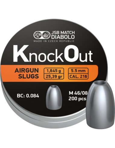 Pallini cal. 5,5 JSB Ko Slugs 200 pz...