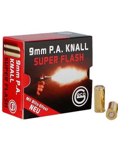 Cartucce a salve Geco Super Flash 9...
