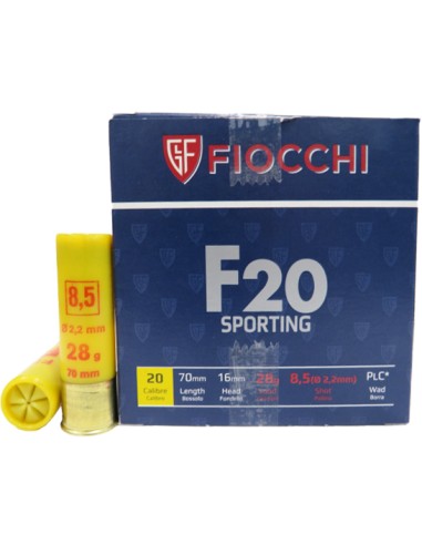Cartucce Fiocchi F 20 Sporting cal....