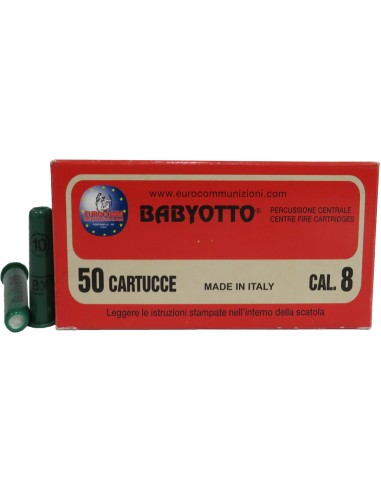Babyotto Cartuccia Cal. 8 mm Flobert...
