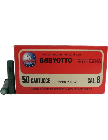 Babyotto Cartuccia Cal. 8 mm Flobert...
