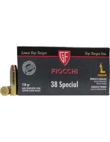 Cartucce Fiocchi cal. 38 Special LL...
