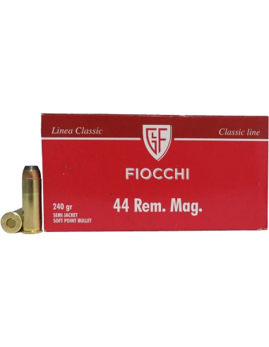Cartucce Fiocchi cal. 44 Rem Mag 240 gr