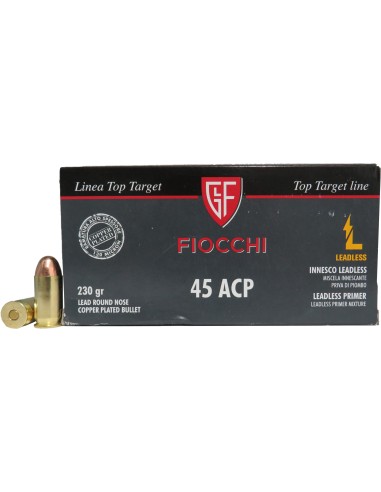Cartucce Fiocchi cal. 45 Auto 230 gr