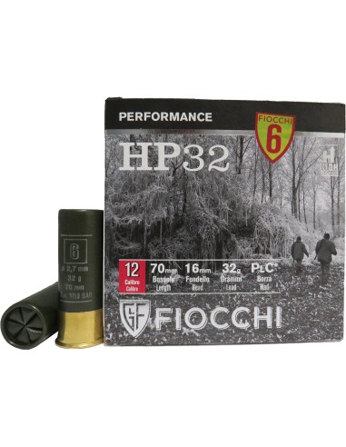 Cartucce Fiocchi HP 32 cal. 12/70 32...