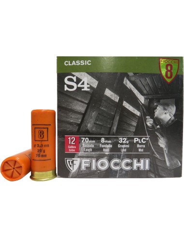 Cartucce Fiocchi S4 cal. 12/70 32 g...