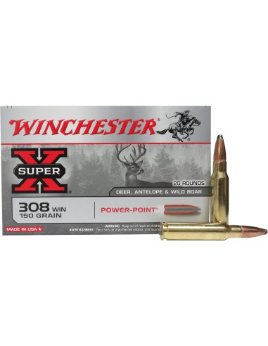 Cartucce Winchester cal. 308...