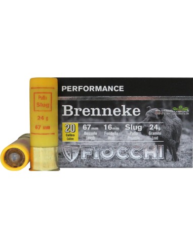 Cartucce Fiocchi a palla Brenneke...