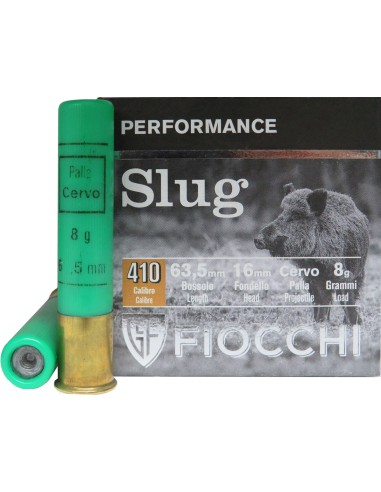 Cartucce Fiocchi a palla Cervo 410...