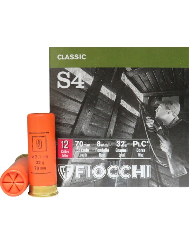 Cartucce Fiocchi S4 cal. 12/70 32 g...