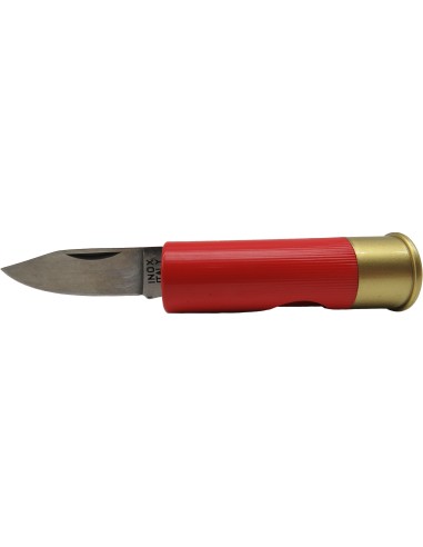 Coltello a cartuccia rosso calibro 12...