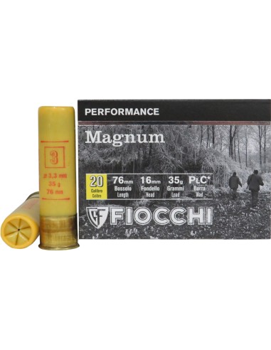 Cartucce Fiocchi Magnum cal. 20/76 35...