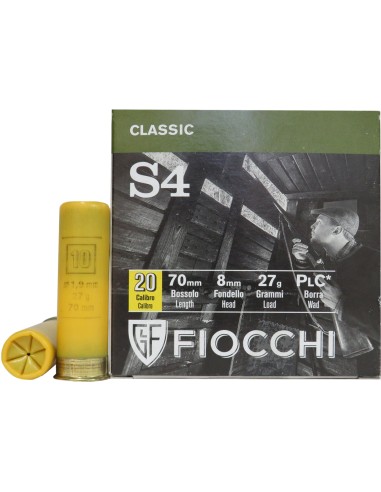 Cartucce Fiocchi S4 cal. 20 27 g...