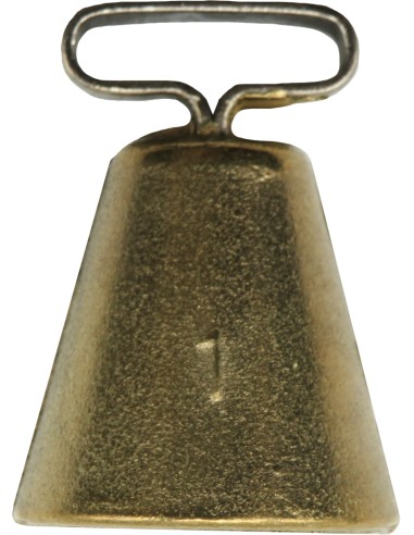 Campanaccio sardo in ottone 1 piccolo