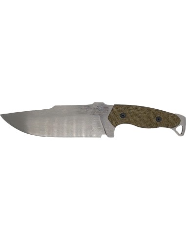 Coltello artigianale Bushcraft manico...