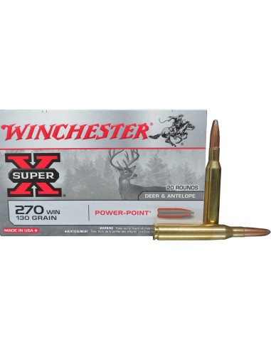 Cartucce Winchester cal. 270 Power...