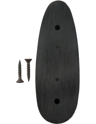 Scarpetta In Gomma Per Calcio Fucile Nera Universale - Antishock, Adattabile A Tutti I Calci - Foto 5