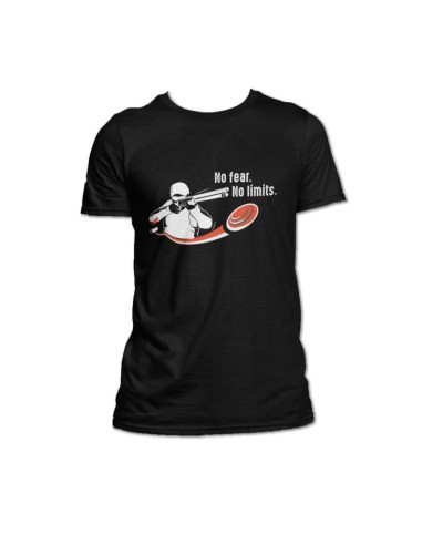 Trischitti T-Shirt nera "No Fear No...