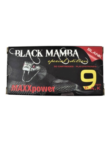 Cartucce a salve Black Mamba 9 mm...