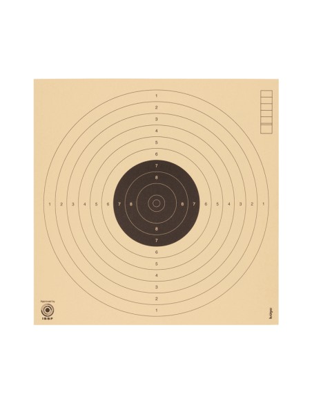 Bersaglio Kruger cartone numerato per aria compressa 17x17 cm 250 pz