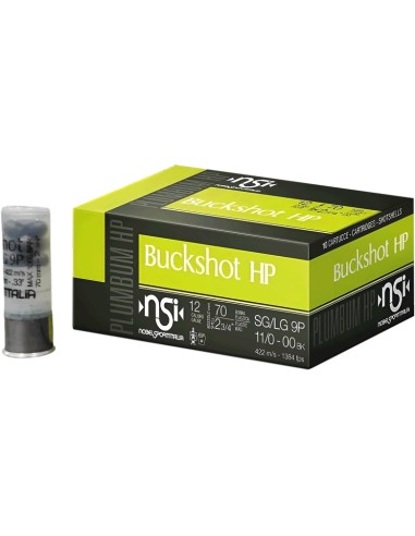 Cartucce Nobel Pallettoni Buckshot...