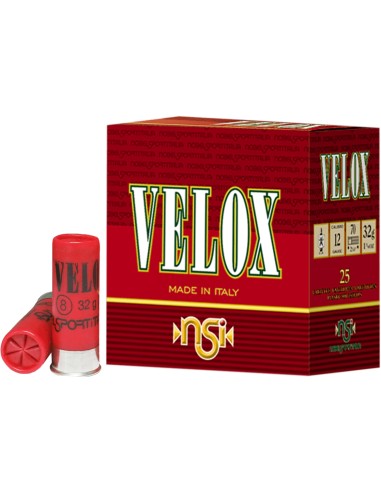 Cartucce Nobel Velox cal. 12/67 32 g...