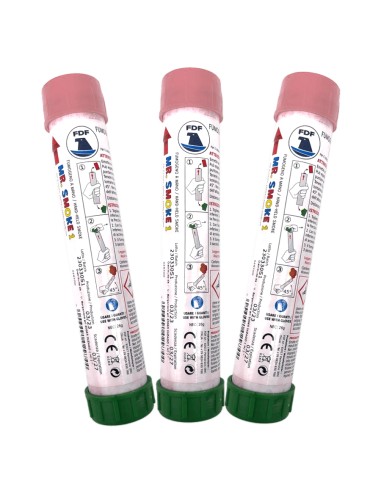 Fumogeno T1 V°D colore Rosa 3 pz