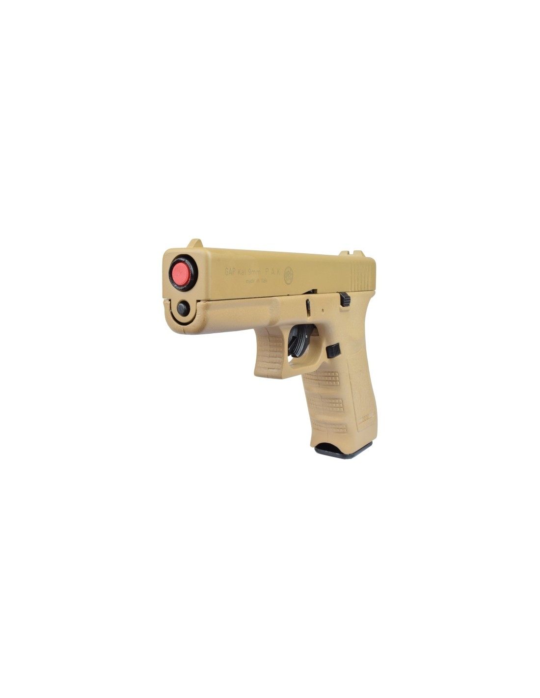 Pistola a salve Bruni Gap G17 calibro 9 mm desert tan