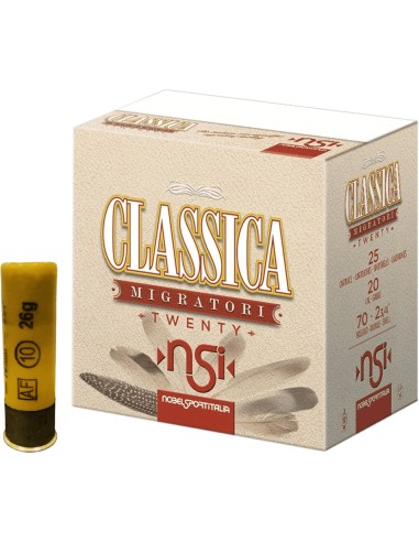 Cartucce Nobel Classica Twenty cal....
