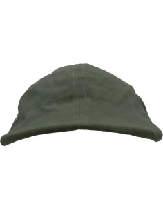 Coppola verde con ricamo Volpe 2