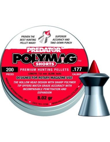 Pallini cal. 4,50 JSB Polymag Shorts...