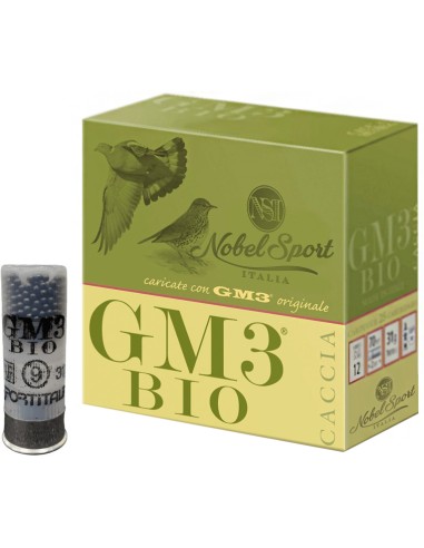 Cartucce Nobel GM3 Bio Hp cal. 12/70...