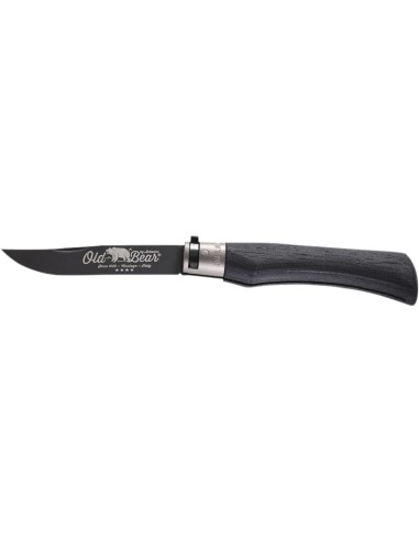 Coltello Old Bear Total Black manico... Coltello Old Bear Total Black manico...