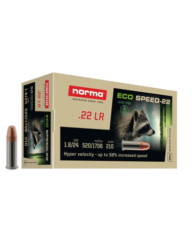 Cartucce Norma ECO Speed cal. 22 LR...