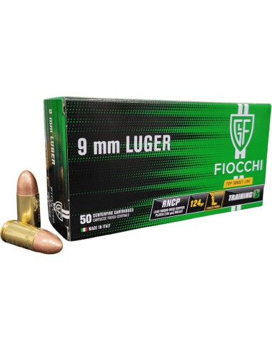 Cartucce Fiocchi cal. 9x19 9 mm luger...