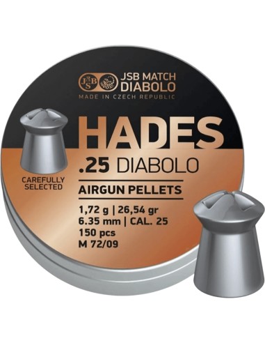 Pallini cal. 6,35 JSB Hades 150 pz...