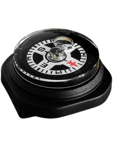Bussola Virginia da orologio 2.5 cm nera