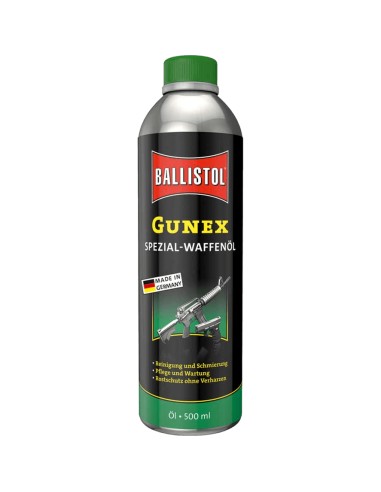 Olio Ballistol Gunex liquido 500 ml