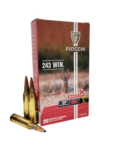 Cartucce Fiocchi cal. 243 winchester...