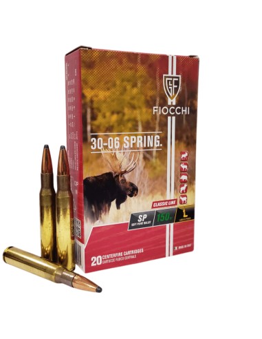 Cartucce Fiocchi cal. 30-06 SPRG SP...