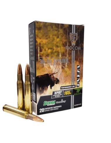 Cartucce Fiocchi cal. 30-06 SPRG HPBT...