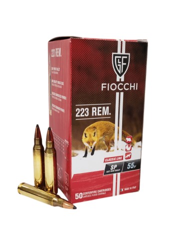 Cartucce Fiocchi cal. 223 remington...
