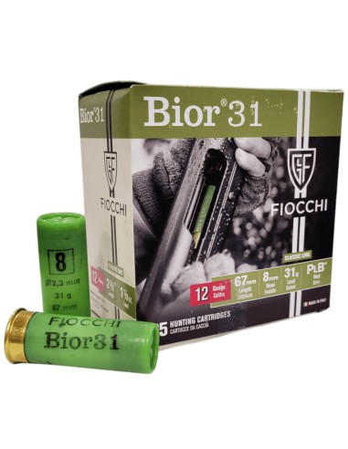 Cartucce Fiocchi Bior 31 cal. 12/67...