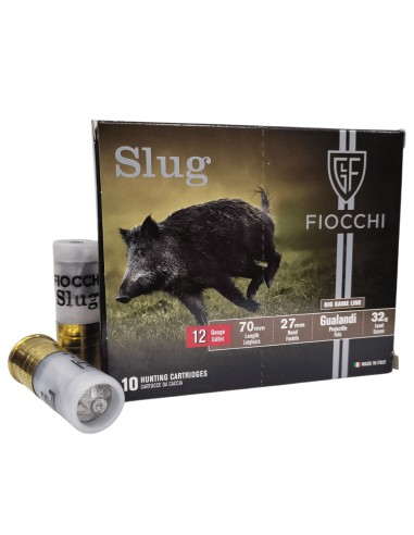 Cartucce Fiocchi a palla Slug cal....