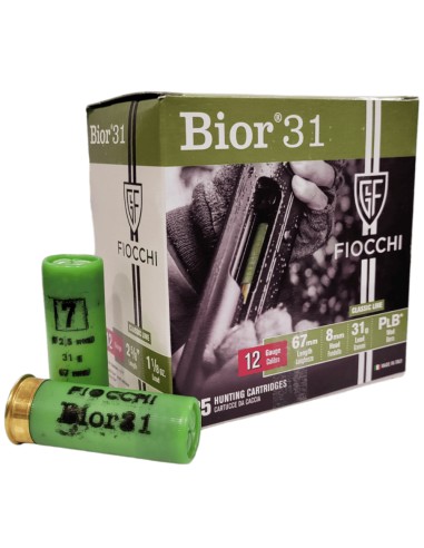 Cartucce Fiocchi Bior 31 cal. 12/67...