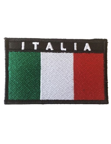 Bandiera Defcon 5 ricamata Italia