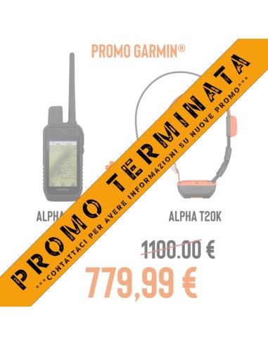 Palmare Garmin Alpha 200 k + Collare...