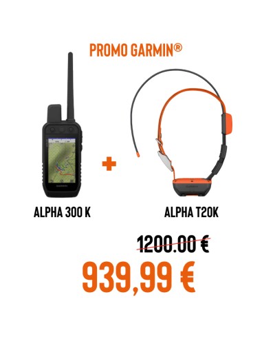 Palmare Garmin Alpha 300 k + Collare...